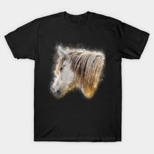 Magnificent Percheron Drafthorse Head 3 T-Shirt